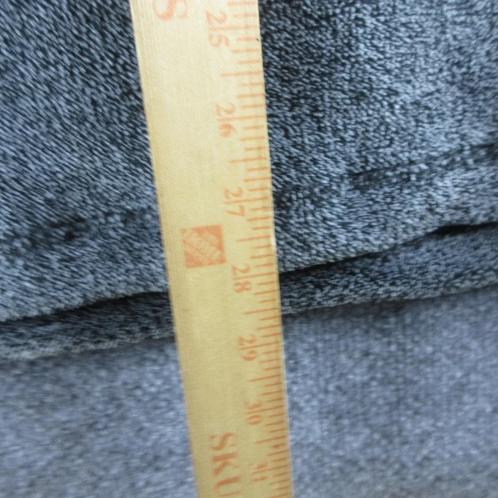 Tommy Bahama Sweater Mens Big 1X Gray Fleece 1/4 Zip Mock Neck Pullover Pockets
